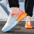 Miniatyrbild 5 av 5: Herrsneakers Löpartennisskor Lättviktsventilerande Sport Athletic 3Db3213 Orange 44