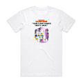 Miniatyrbild 1 av 5: National Lampoon Thats Not Funny Thats Sick T-shirt Vit L