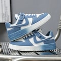Miniatyrbild 4 av 5: Pojkar Sneakers Andas Flickor Skateboarding Skor Löparskor 3Da306 Blue 31