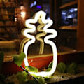 Miniatyrbild 3 av 4: Led Neonskyltar Varm Vägglampa Rumsinredning Lyser Upp För Barns Sovrum Semester Bar Fest Bröllop C
