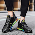 Miniatyrbild 4 av 5: Air Sports löparskor för herr Anti-halks sneakers 1Gf12 Black 44