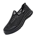 Miniatyrbild 3 av 5: Herr Loafers Lätt att gå Andas sommar Bekväma casual Herr Sneakers 2Ga209 Black 41