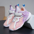 Miniatyrbild 3 av 5: Basketskor för barn Mode Halkfria sneakers Andas sportskor A02 Pink 32