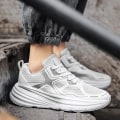 Miniatyrbild 5 av 5: Herrsneakers Andas sportskor Mode löparskor 3Clt172 White 36