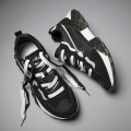 Miniatyrbild 2 av 4: Herrsneakers Andas löparskor Mode Sportskor Casual 22B-02 Black 40