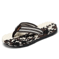 Miniatyrbild 1 av 5: Flip-flops herrtrosor Sandaler Komforttofflor för stranden 3Cx1667 Brown 44