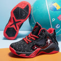 Miniatyrbild 2 av 5: Basketskor för barn Mode Halkfria sneakers Sportskor som andas 7129W