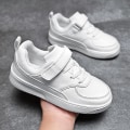 Miniatyrbild 4 av 5: Sneakers som andas löparskor Mode Pojkar Flickor Sportskor 2L1901C White 28