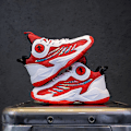Miniatyrbild 2 av 5: Barn Pojkar Flickor Sneakers Andas löparskor Mode Sportskor 3As800 Red 36
