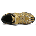 Miniatyrbild 2 av 4: Fotbollsskor för barn Halkfria fotbollsskor Klossar Gräs Fotbollssneakers 3026 Gold 34