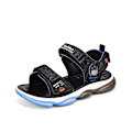 Miniatyrbild 1 av 5: Pojkar sommar utomhus sandaler Fisherman sandaler Lätta sport sandaler 3Cb805 Black 28