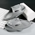 Miniatyrbild 3 av 5: Män Kvinnor Strandtofflor Mode Sandaler Utomhus Halkfria inomhusskor 5001 Gray 40-41