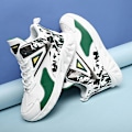 Miniatyrbild 3 av 5: Basketskor för män Mode Dam Sneakers Andas Sportskor 3Ad81 White 41