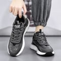 Miniatyrbild 5 av 5: Herrsneakers Andas löparskor Dammode Sportskor Gray 42