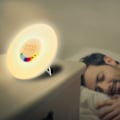 Miniatyrbild 2 av 5: Unik färgglad sovrumsvakna Rgb Led Soluppgång Simulering Väckarklocka ljus