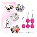 Miniatyrbild 5 av 5: 3 Kegel Balls Device Training Kit för att stärka toning bäckenmuskler