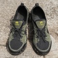 Miniatyrbild 4 av 5: Vandringsskor för män Trailrunning Skor Halksäkra Fitness Promenad Jogging Sneakers 3C2009 Green 43