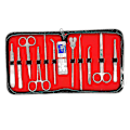 Miniatyrbild 5 av 5: 22 st/ set Advanced Dissection Kit Dissekering Anatomi Biologi Studenter Skalpellinstrument Lab Veter