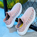 Miniatyrbild 3 av 5: Sneakers för barn som andas löparskor Mode Sportskor Wz631 Pink 31
