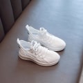 Miniatyrbild 3 av 5: Sneakers som andas löparskor Mode Pojkar Flickor Sportskor 3A1363 White 32
