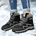 Miniatyrbild 5 av 5: Herr vandringsskor Andas sneakers Halkfria utomhussnöskor 2J2396 Black 41
