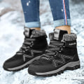 Miniatyrbild 5 av 5: Herr vandringsskor Andas sneakers Halkfria utomhussnöskor 2J2396 Black 47