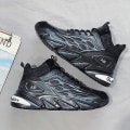Miniatyrbild 3 av 5: Herr Dam Sneakers Andas löparskor Mode Sportskor Z328 Black 40
