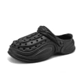 Miniatyrbild 1 av 5: Strandtofflor för män Modesandaler Utomhus Halkfria inomhusskor 3B0820 Black 41