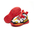 Miniatyrbild 4 av 5: Sneakers för barn Andas löparskor Mode Sportskor för pojkar Flickor 3Akq1652 WhiteRed 33