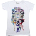 Miniatyrbild 1 av 5: Sailor Moon S Group Sublimation Full Jrs T-shirt S
