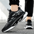 Miniatyrbild 3 av 5: Sneakers för män Löpartennisskor Lättviktsventilerande Sport Athletic 3Cf602 Black 39