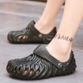 Miniatyrbild 5 av 5: Herrsandaler Mode Casual Tofflor Andas strandskor Fr696 Black 43