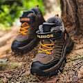 Miniatyrbild 5 av 5: Pojkar Flick Sneakers Andas löparskor Barn Vinter Bomullsskor 833 DarkBrown 34