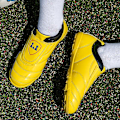 Miniatyrbild 5 av 5: Fotbollsskor för barn Pojkar Flickor Fotbollsskor Grästräning Sport Skor Sneakers Yj22030 Yellow 29