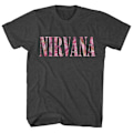 Miniatyrbild 1 av 5: Nirvana T Shirt Blommig logotyp Nirvana Shirt M