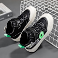 Miniatyrbild 3 av 5: Sneakers för barn Halkfria lätta sportlöparskor Frk088 Green 29