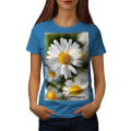 Miniatyrbild 1 av 3: Chamomile Photo Nature Dam Royal Bluet-shirt S