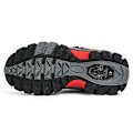Miniatyrbild 3 av 5: Pojkar Flickskor Utomhusvandring Vattentät Sneaker för barn 2J201 BlackRed 34