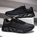 Miniatyrbild 4 av 5: Löpning för herr Andas promenader Atletiska Skor Mode Sneakers 3Ba929 Black 42