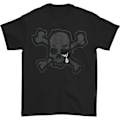 Miniatyrbild 1 av 5: Blood For Blood Black Skull T-shirt Black L