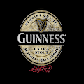 Miniatyrbild 2 av 3: Guinness Stout Label Logotyp Herrväst XL
