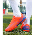 Miniatyrbild 2 av 5: Män Athletic Outdoor Fotboll Sneaker Bekväma vuxna fotbollsskor Red 47