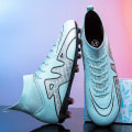 Miniatyrbild 3 av 5: Fotbollsskor för män Halkfria fotbollsskor Klossar Gräs Fotbollssneakers Yjck15-1 Blue 34