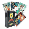 Miniatyrbild 1 av 5: The New Tarot Collection Cards Klassiska brädspel Fantasifulla Oracle Divination Desk-spel med pdf-guidebok78st Tt95