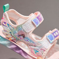 Miniatyrbild 4 av 4: Strandtofflor för flickor Modesandaler Halkfria inomhusskor utomhus 3Bcb9136 Pink 34
