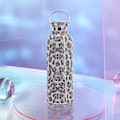 Miniatyrbild 5 av 5: 350ml/500ml/750ml isolerad flaska strass inlagd thermal rostfritt stål Barnisolerad vattenkopp för resor Pink 350ml