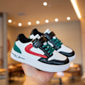 Miniatyrbild 4 av 5: Boys Sneakers Andas Flickor Skateboarding Skor Löparskor 3D823 Green 34