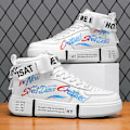 Miniatyrbild 2 av 5: Sneakers för barn Andas Pojkar Flickor Skateboard Skor Löparskor 2Ln8895 White 41