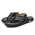 Miniatyrbild 3 av 5: Herr Sport Flip Flops Komfort Casual Stringsandaler Utomhus 3C8611 Black 41