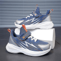 Miniatyrbild 3 av 5: Sneakers för barn för pojkar, flickor, löpning tennisskor, lätt andas, sport, atletisk 3B2039 Blue 35